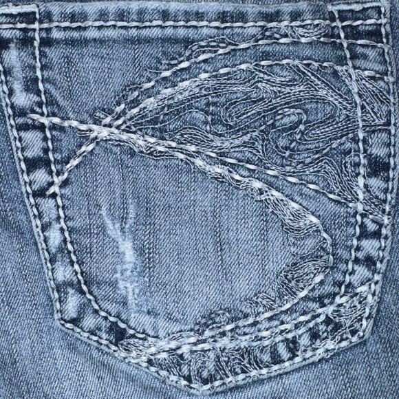 Silver Jeans Denim - Silver Jeans Eden Bootcut Jeans Womens 32x31 Medium Wash Mid Rise Stretch